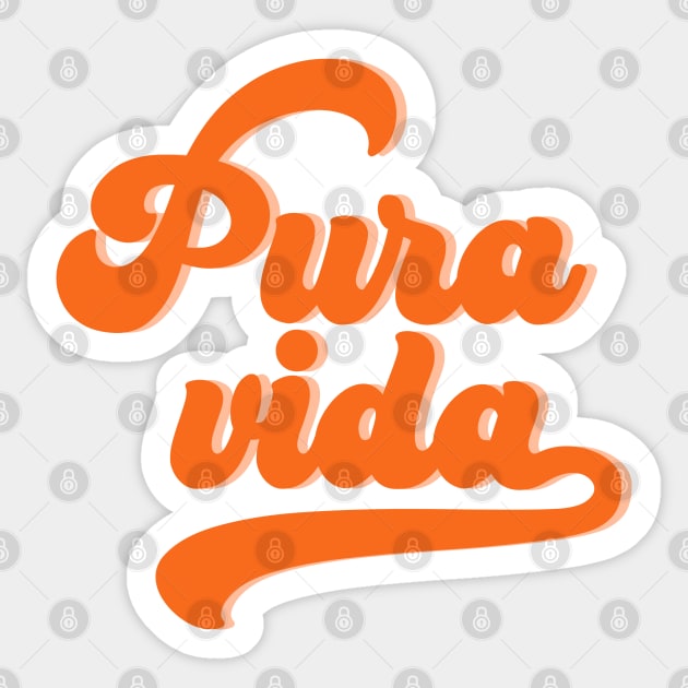 VSCO Girl Pura vida Sticker by cariespositodesign